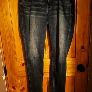 American Eagle Outfitters Dark Blue Skinny Jeans